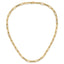 14K Polished Fancy Link Necklace