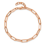 Women's 14K Rose Gold Chain Necklace 4.5mm