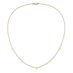 14k Polished Cross Necklace