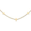 14k Polished Cross Necklace