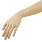 14k Polished Disc Bracelet