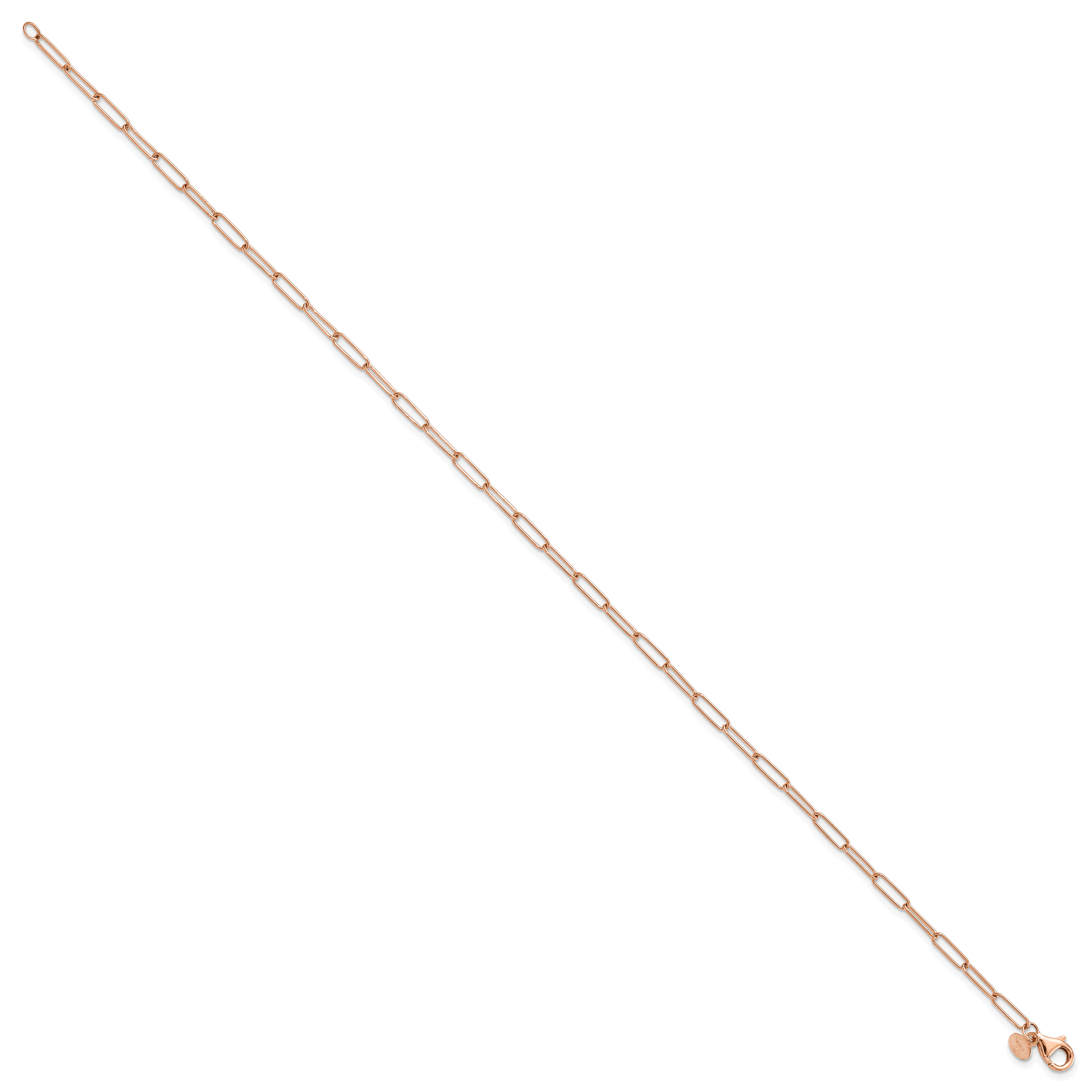 14K Rose Gold Polished Fancy Link Bracelet Secondary image