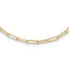 14K Polished Fancy Link Necklace