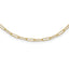 14K Polished Fancy Link Necklace