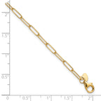 14K Polished Fancy Link Bracelet
