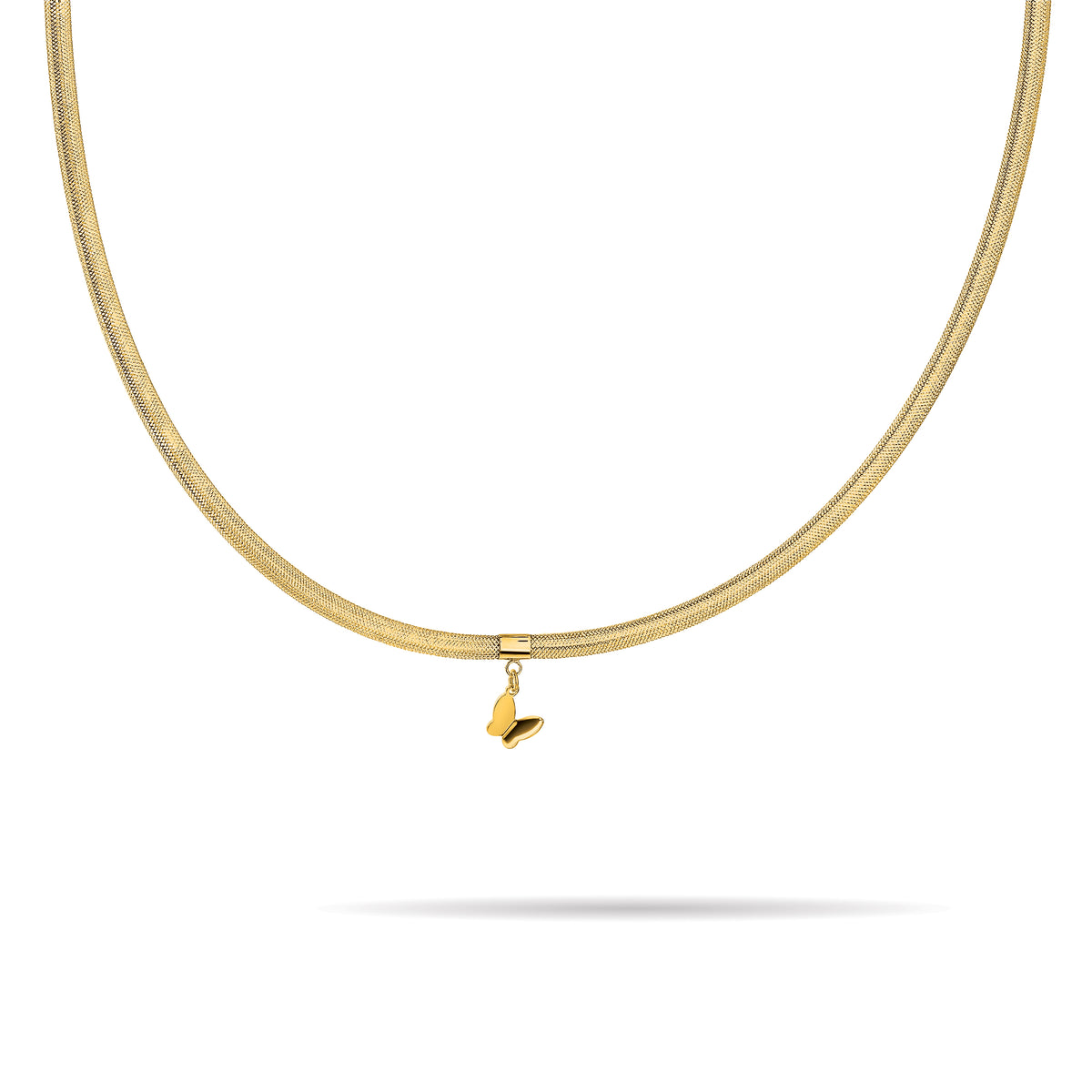 14k Butterfly Necklace