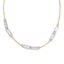 14k Two-tone Polished w/ ext. Necklace