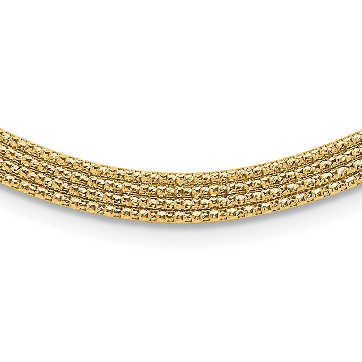 14K Woven Necklace Main image