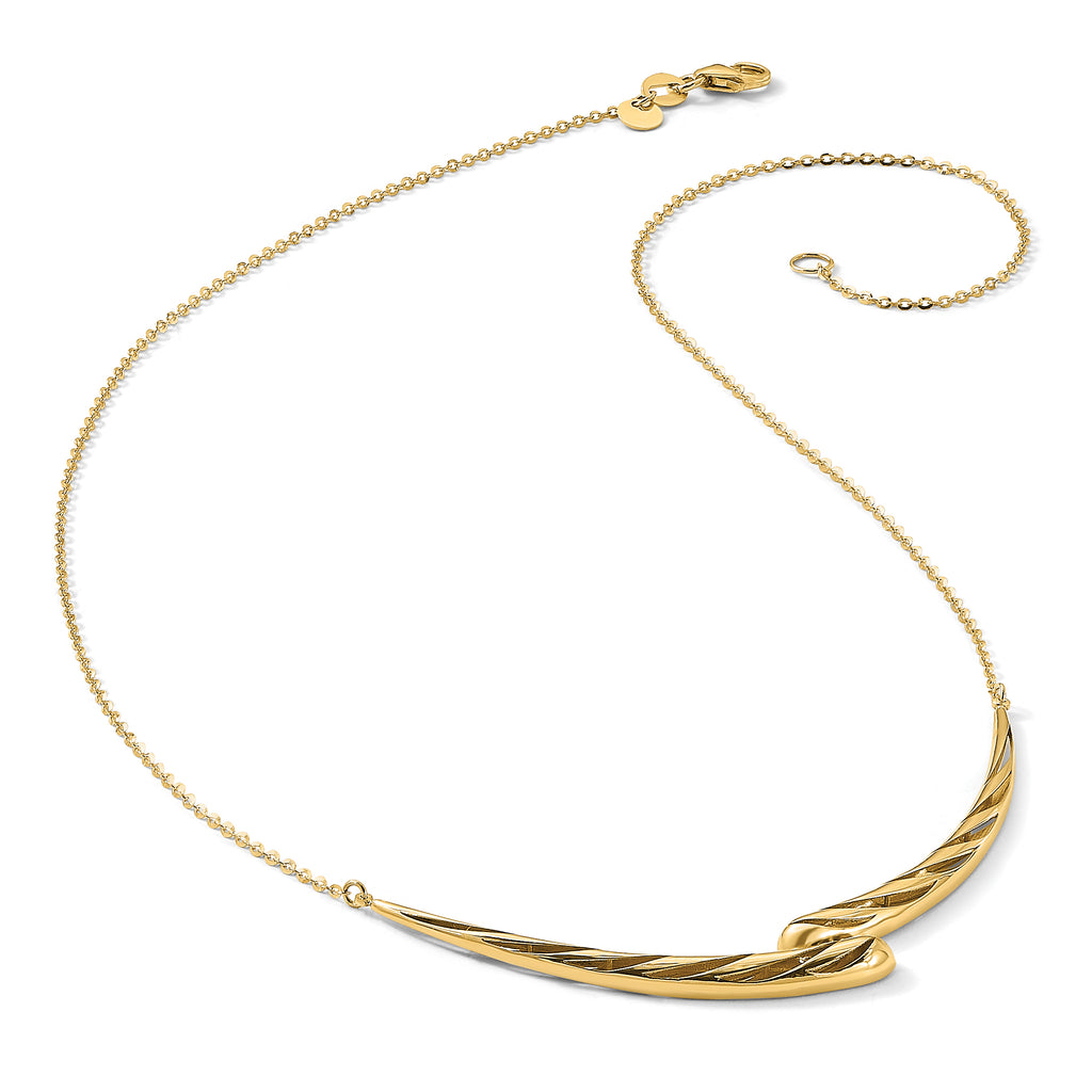 14k Polished Necklace