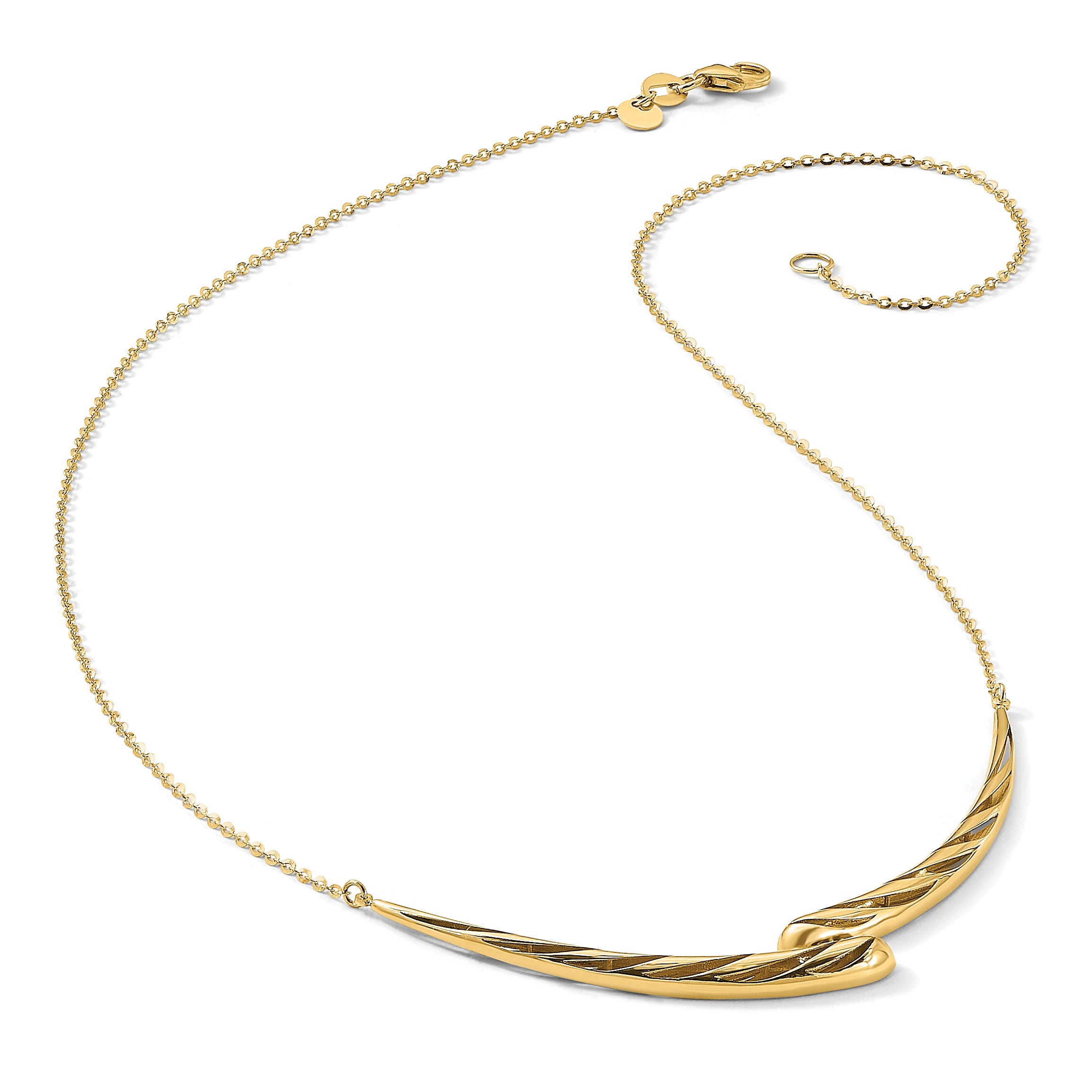 14k Polished Necklace