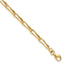 14K Polished Fancy Link Bracelet