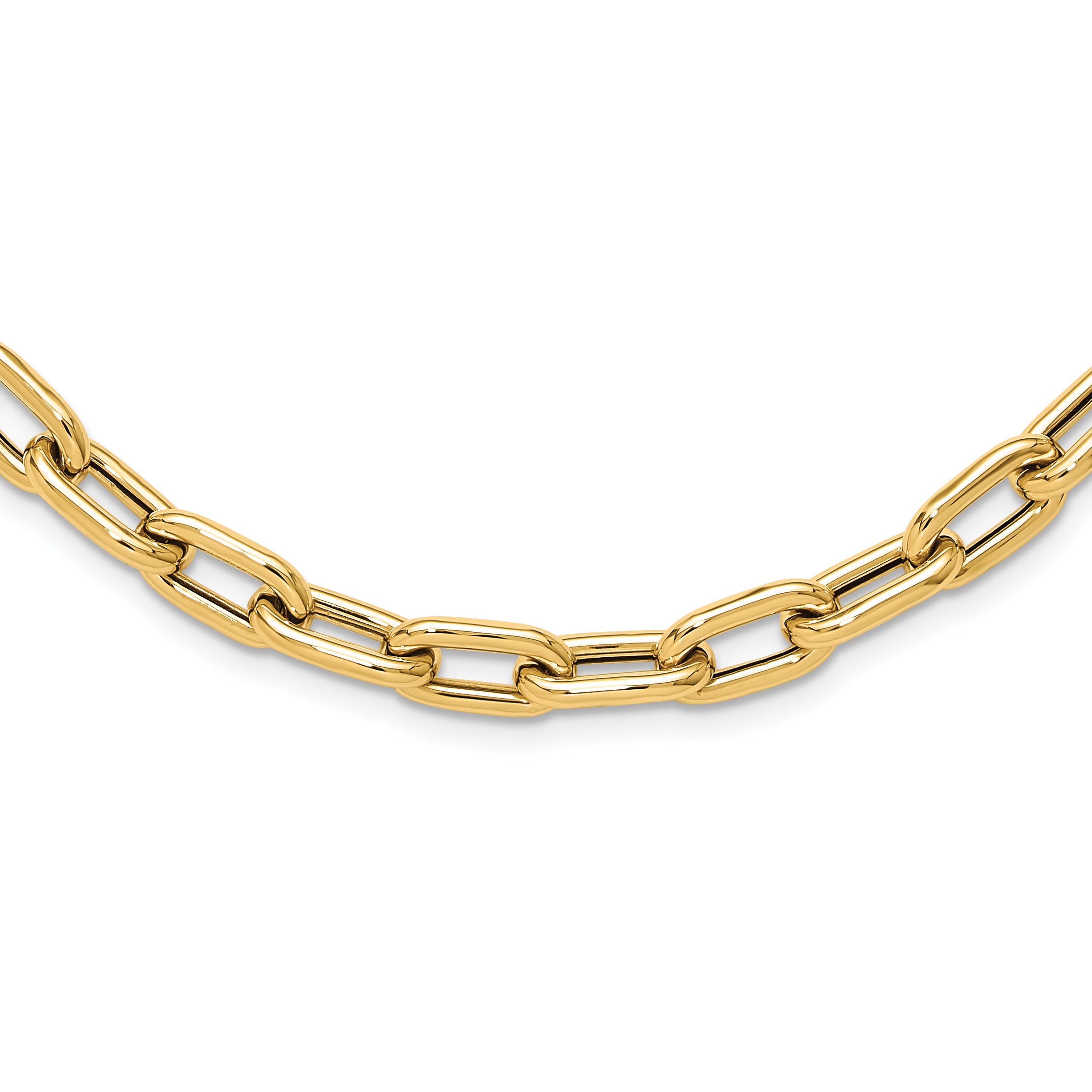 14K Polished Fancy Toggle Link Necklace Main image