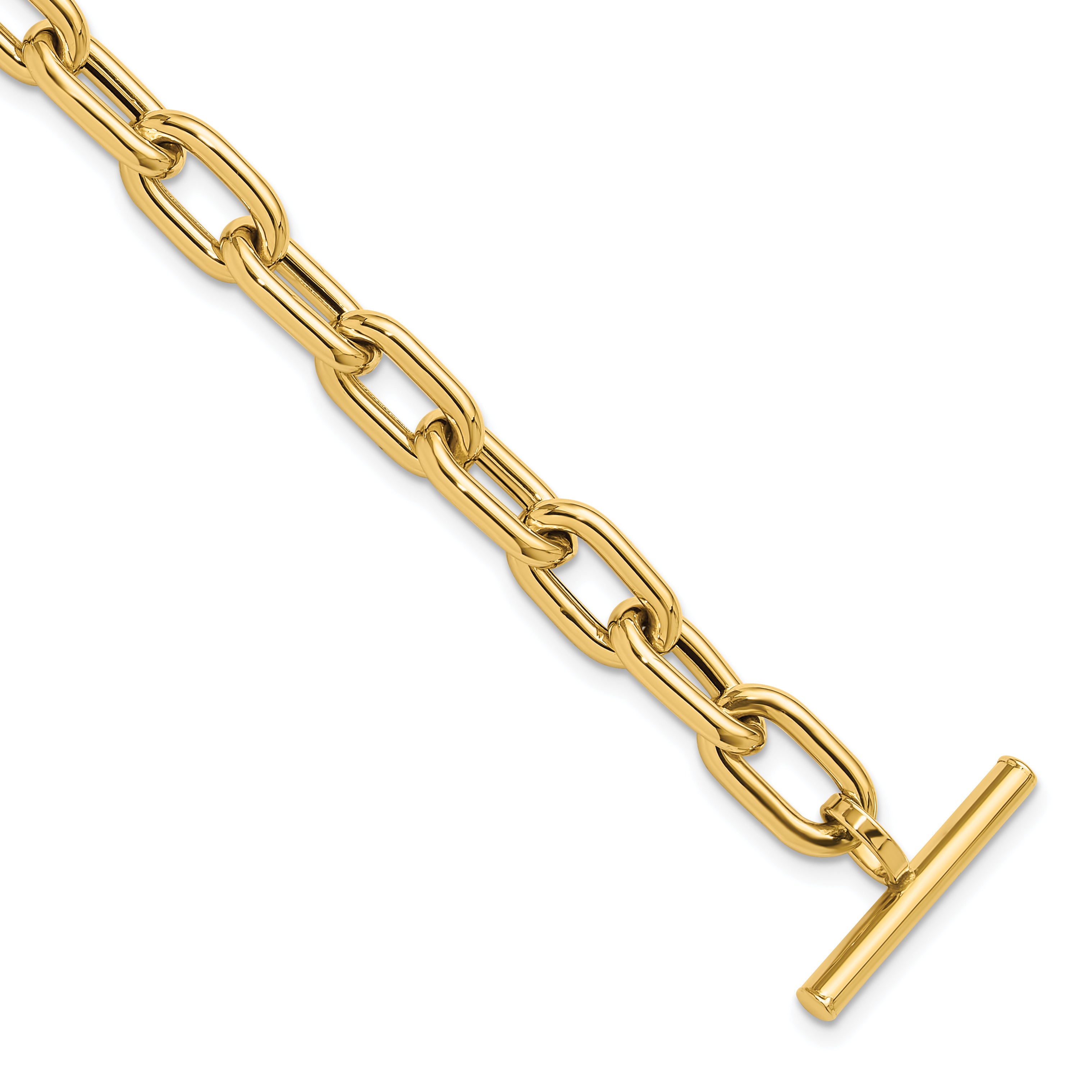 14K Polished Fancy Toggle Link Bracelet Main image