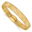 14K Mesh Slip-on Stretch Bracelet