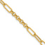 14K Polished Fancy Link Bracelet