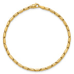 14K Polished Fancy Link Bracelet