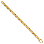 14K Polished Fancy Link Bracelet