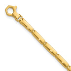 14K Polished Fancy Link Bracelet