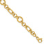 14K Polished Fancy Link Bracelet