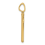 14K Polished Cross Pendant