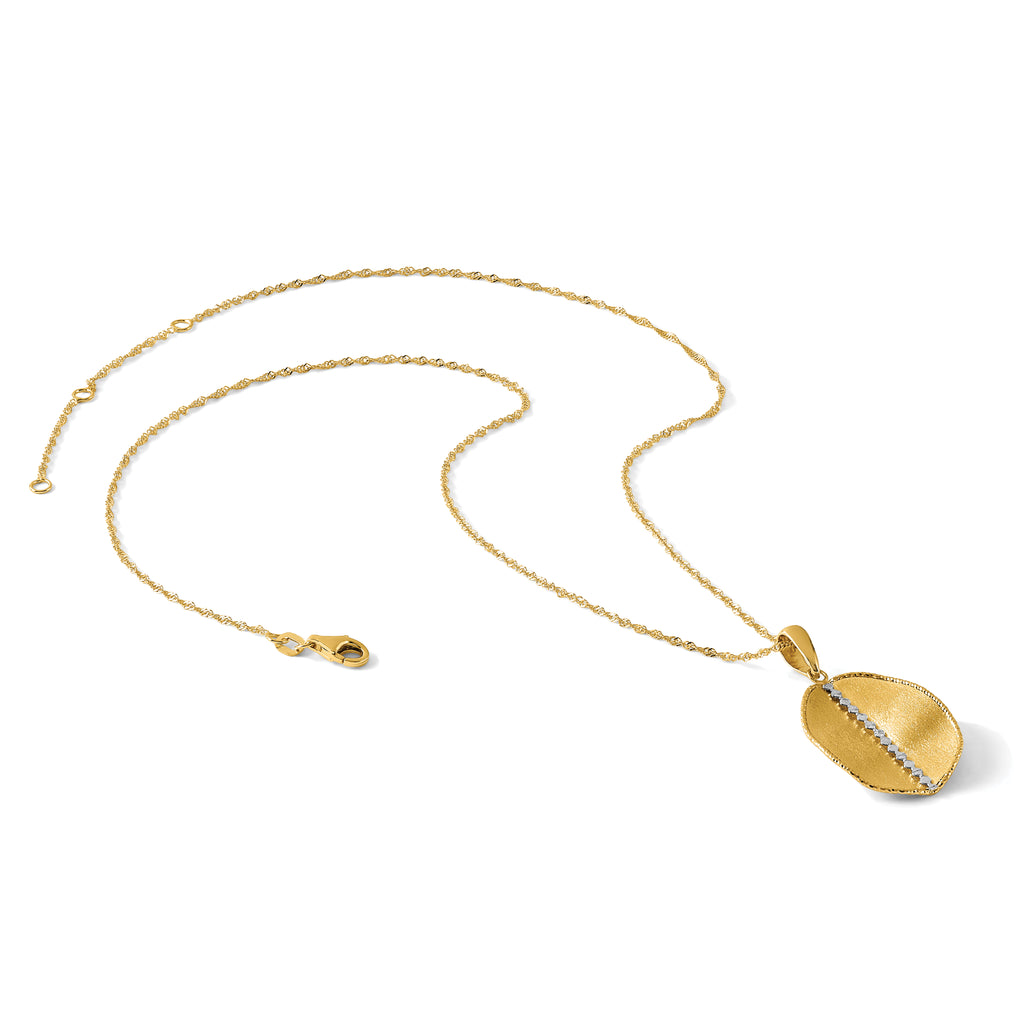 14K 1.25mm Singapore 1in+1in Adjustable Chain