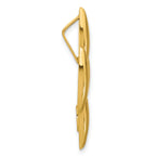 14K Polished Fancy Pendant