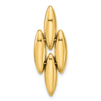 14K Polished Fancy Pendant