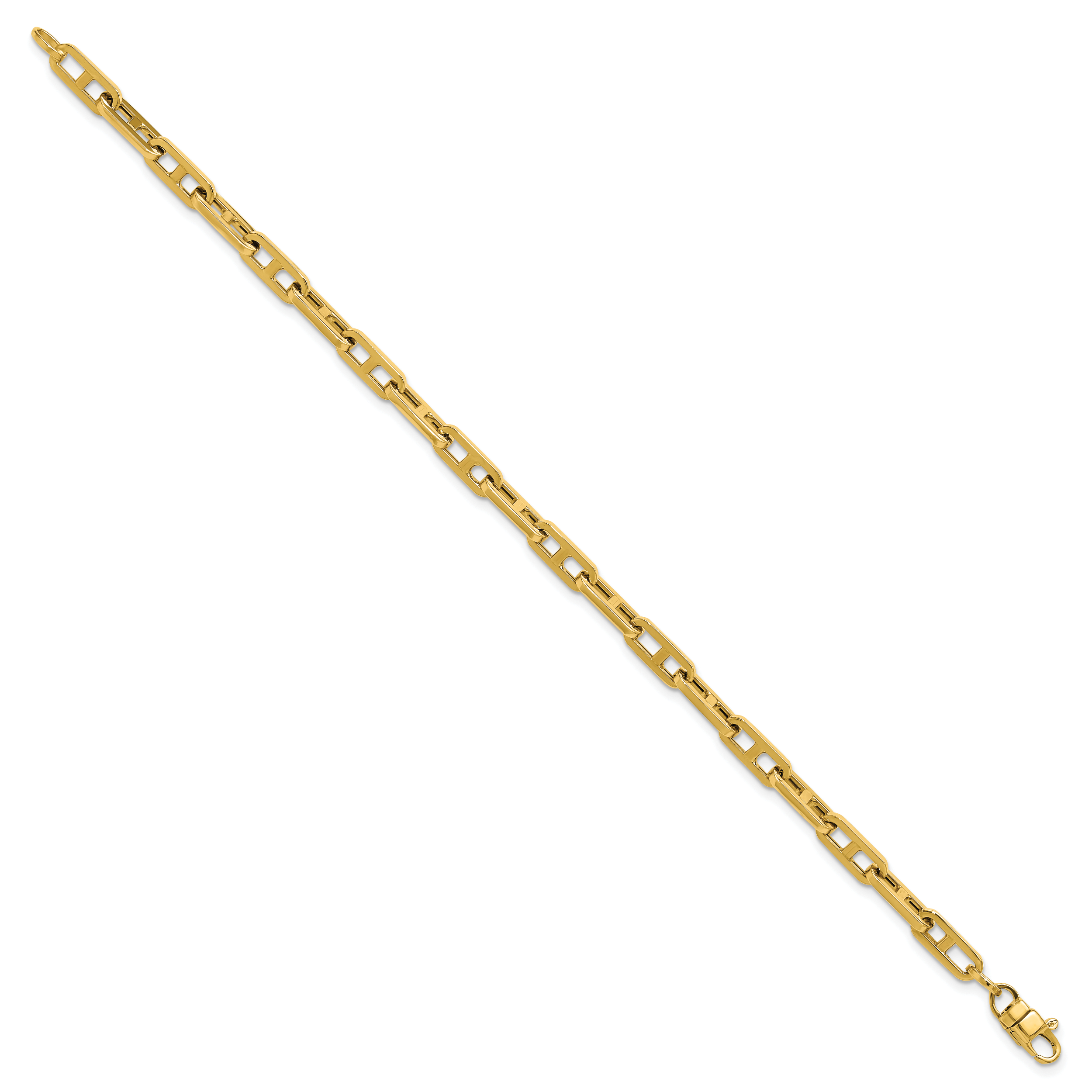 14K Polished Fancy Link Bracelet Secondary image