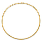 14K Polished Mesh Necklace
