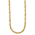 14K Polished 5.0mm Fancy Link Necklace