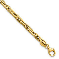 14K Polished 5.0mm Fancy Link Bracelet