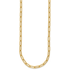 14K Polished Fancy Link Necklace