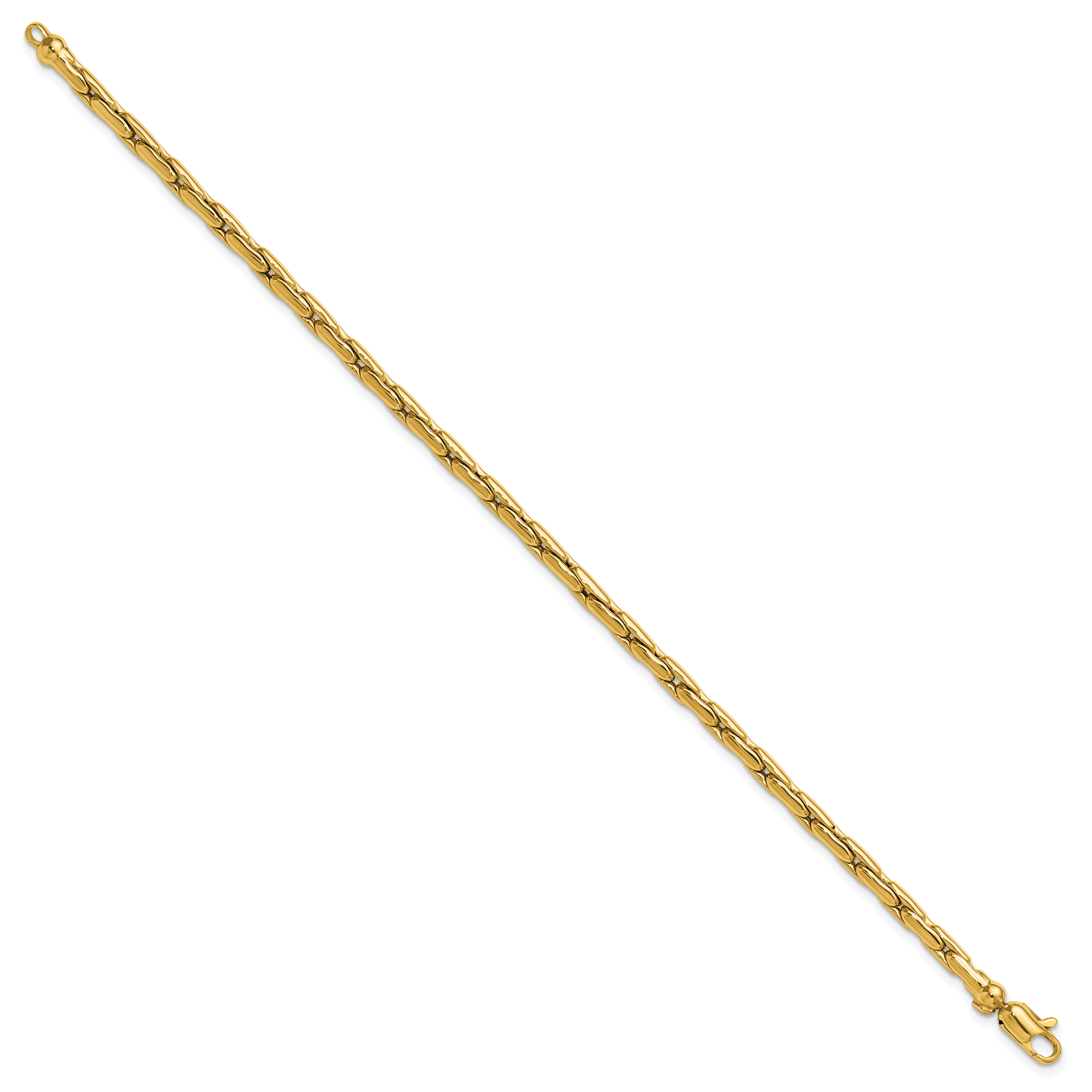 14K Polished Fancy Link Bracelet Secondary image