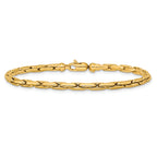 14K Polished Fancy Link Bracelet