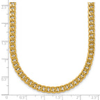 14K Polished Curb Link Necklace