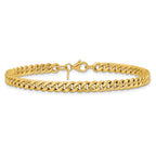 14K Polished Curb Link Bracelet
