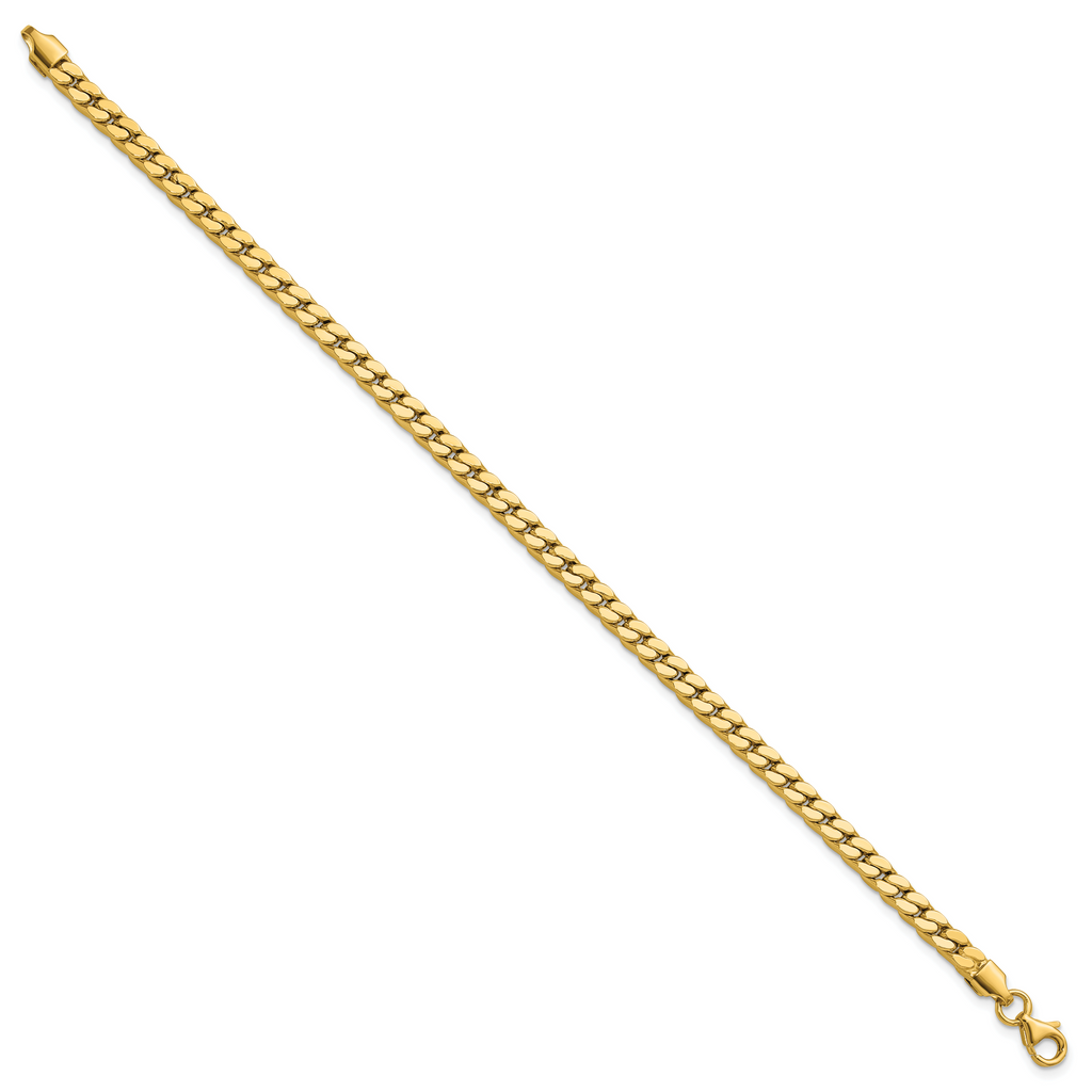 14K Polished Fancy Link Bracelet