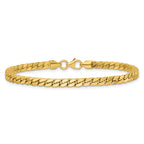 14K Polished Fancy Link Bracelet