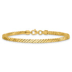 14K Polished Fancy Link Bracelet