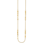 14K Polished Fancy Link Necklace