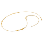 14K Polished Fancy Link Necklace