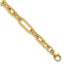  14K Polished Fancy Link Bracelet