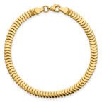 14K Polished Fancy Link Bracelet
