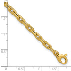 14K Polished Fancy Link Bracelet