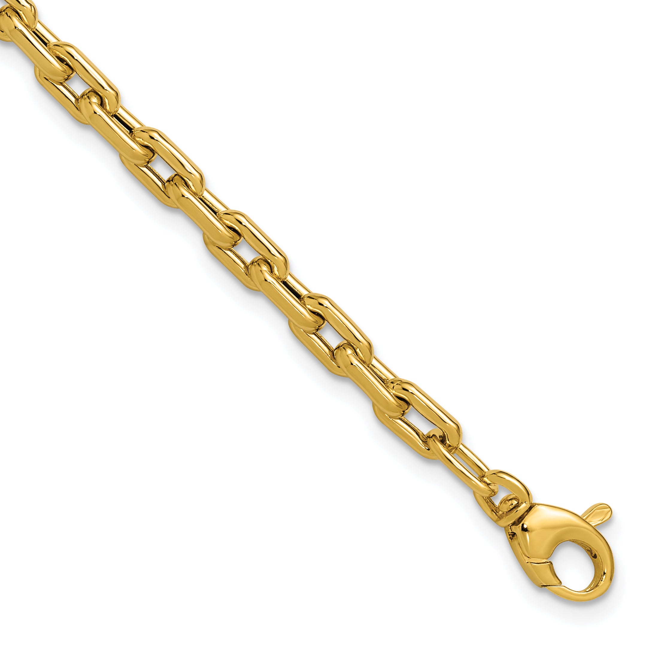 14K Polished Fancy Link Bracelet Main image