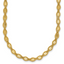 14K Polished and Diamond-cut Twisted Fancy Necklace