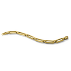 14K Polished Fancy Link Bracelet