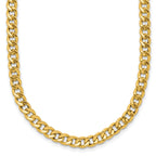 14K Polished Fancy Link Necklace