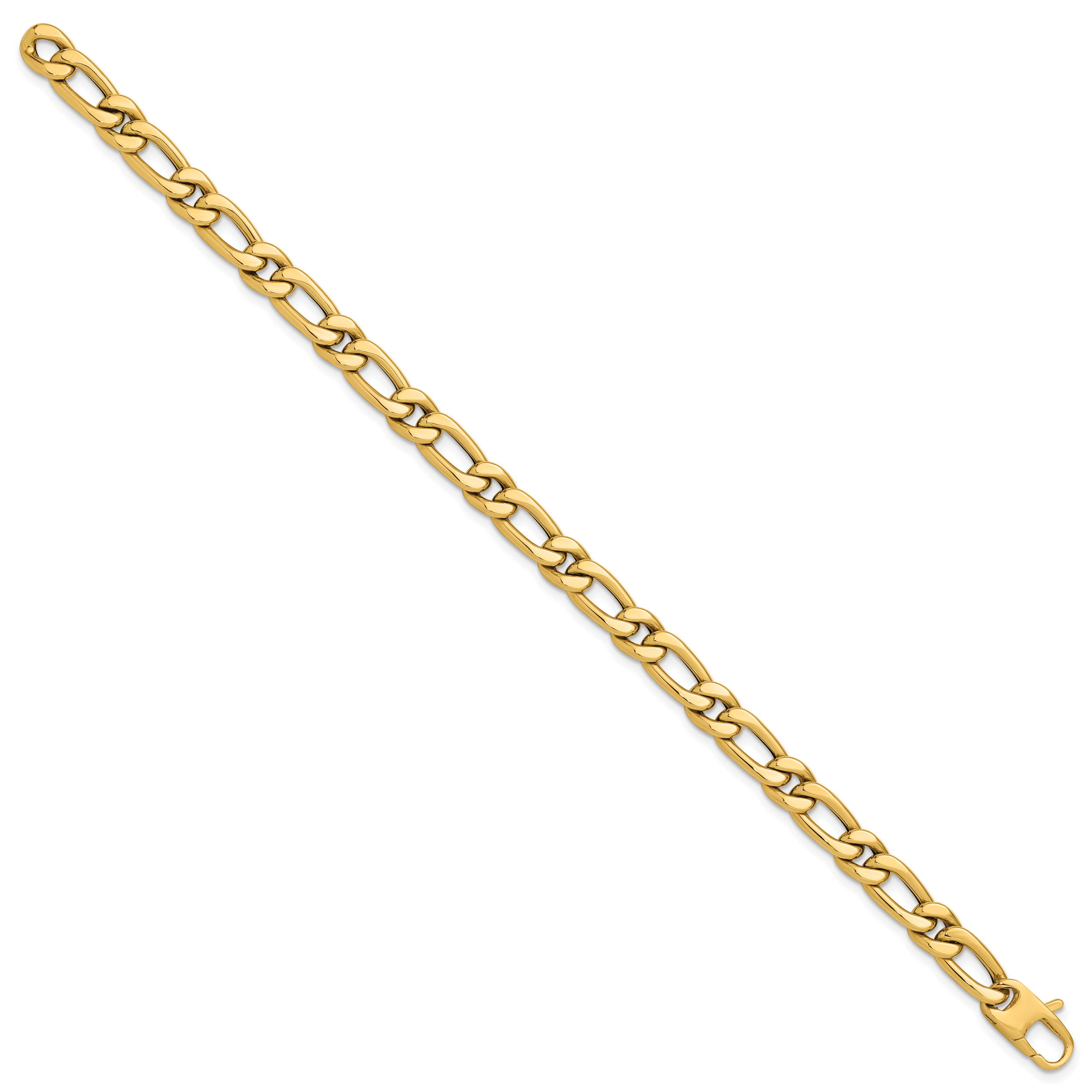14K Polished Fancy Link Bracelet Secondary image