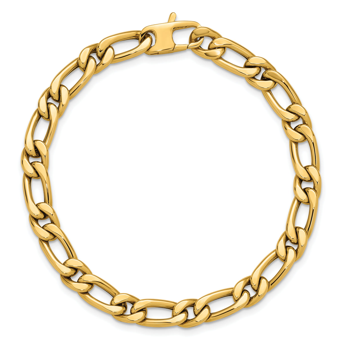 14K Polished Fancy Link Bracelet
